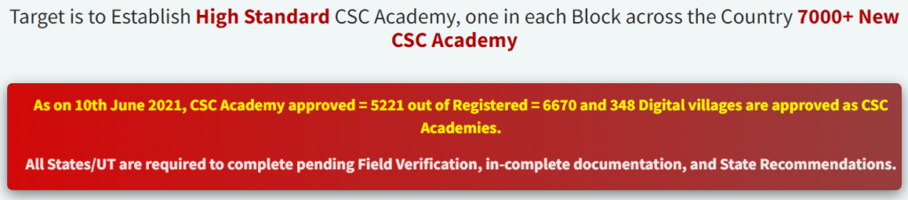 CSC Academy Login 