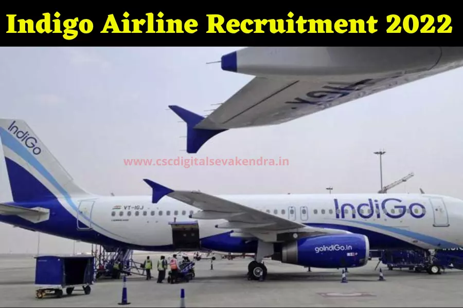 Indigo Airline Recruitment 2022