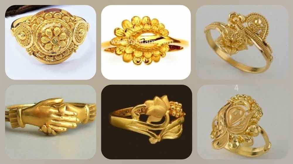 Trandy 18k Gold Ladies Ring Design With Price || Sone Ki Ladies Anguthi -  YouTube
